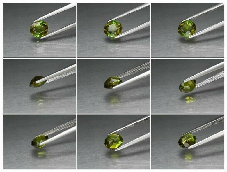 Натуральный турмалин 1.46 ct   7.4x6.6mm - фото фото фото 1