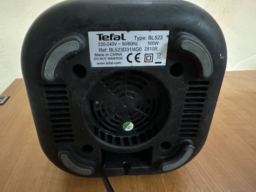 Блендер  Tefal BL 523  Робочий! - фото фото фото 4