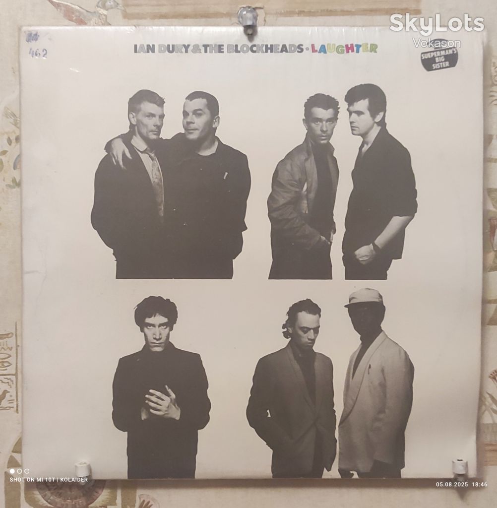 Ian Dury and the blockheads-Laughter  NM-/EX - фото фото фото 0