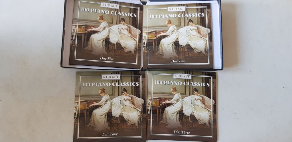 100 Piano Classics 4CD фірмовий - фото фото фото 2