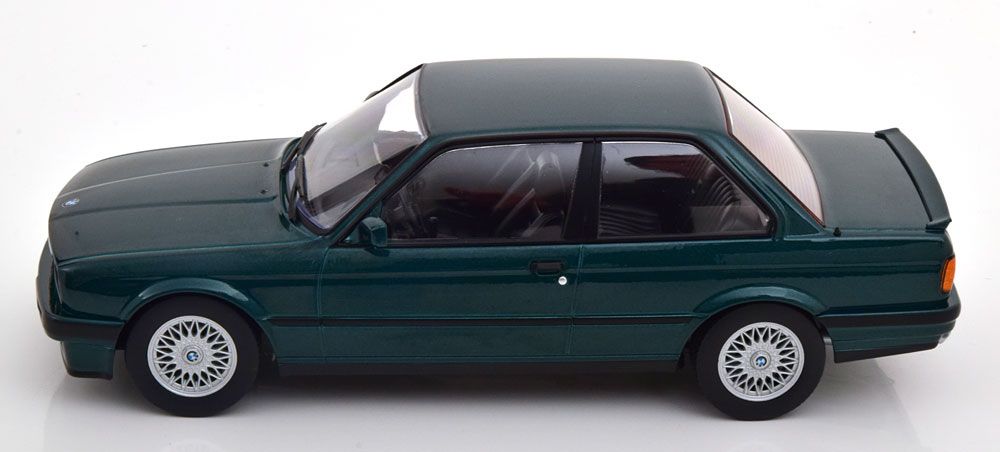 KK-Scale 1:18 BMW 325i M-Paket 1, E30  (1987) darkgreen metallic - фото фото фото 1