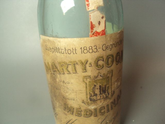 Бутылка 1883 marty-cognac medicinal   (№ 214) - фото фото фото 5