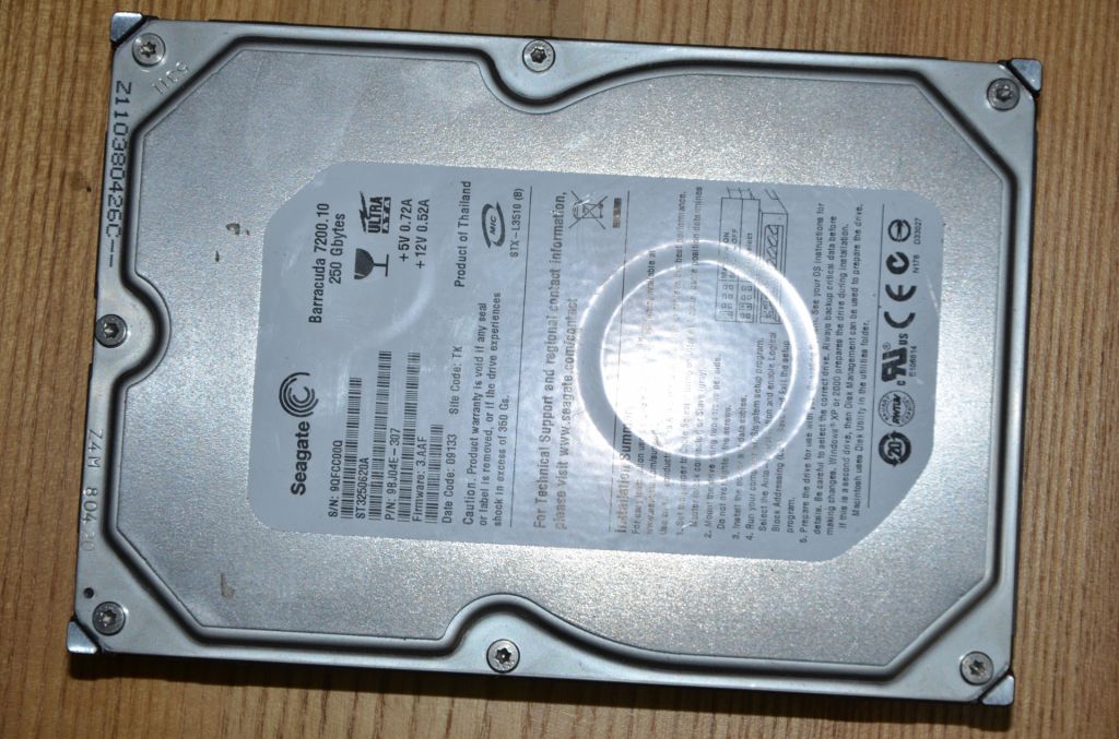Жорсткий диск 3.5" SeaGate 250GB IDE   (ATA)!! МегаSALE! - фото фото фото 0