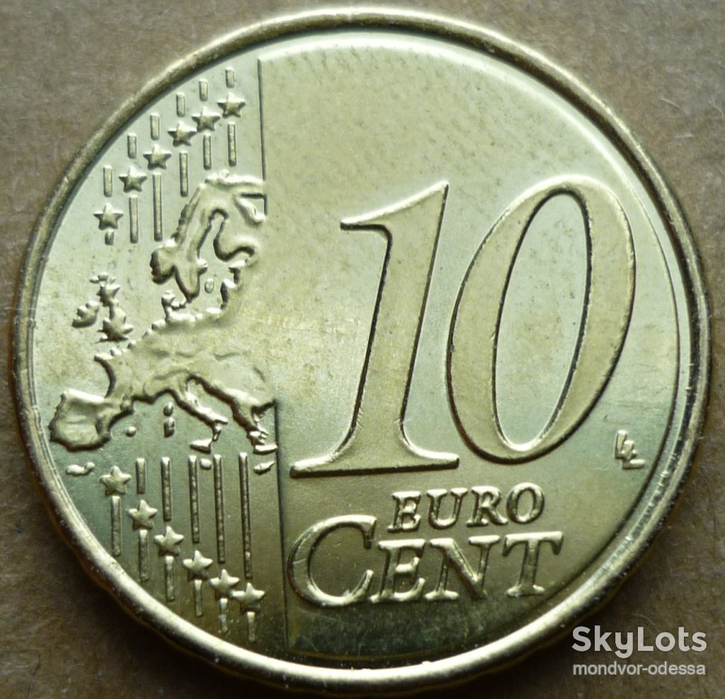 Хорватия 10 евроцентов 2023 состояние  6 - фото фото фото 1