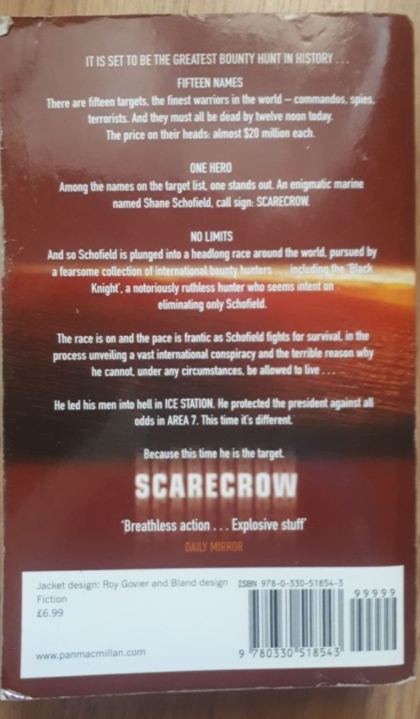 Scarecrow Matthew Reilly English на Английском книга - фото фото фото 2