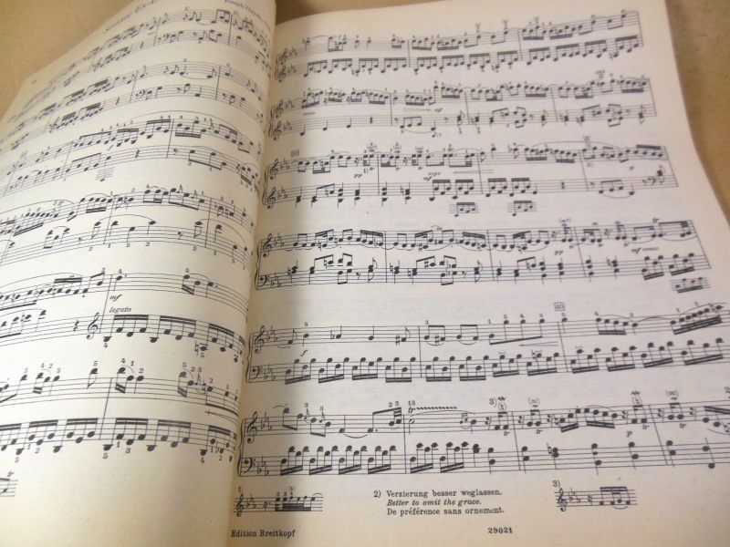 Edition Breitkopf. Joseph Haydn. Klaviernoten III - фото фото фото 3