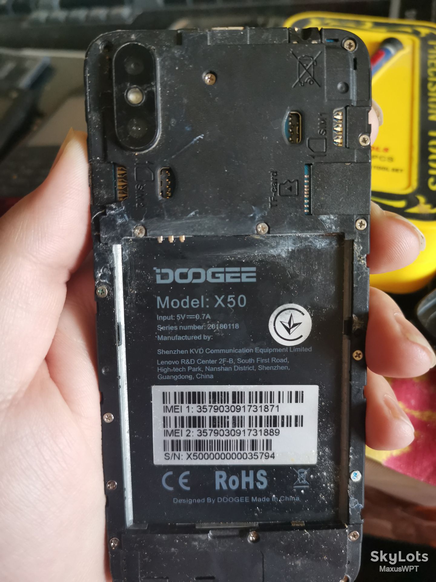 #121 Sklad Doogee X50 black 1 - фото фото фото 2