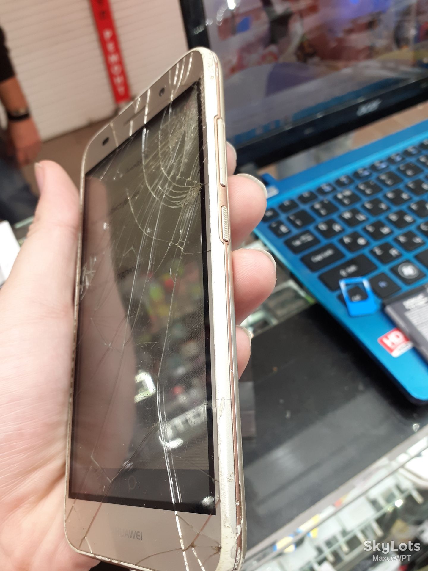 #340 Sklad Huawei Y3 2017 Gold CRO-U00 - фото фото фото 6
