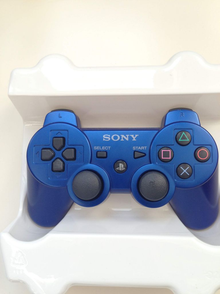 Sony PlayStation 3 DualShock Blue-Original - фото фото фото 2