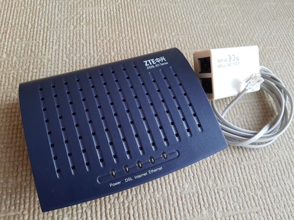 Модем ZTE ZXDSL 831 - фото фото фото 0
