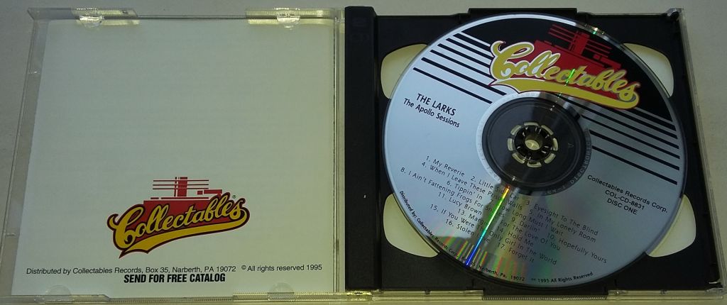 THE LARKS The Apollo Sessions 2CD US - фото фото фото 1