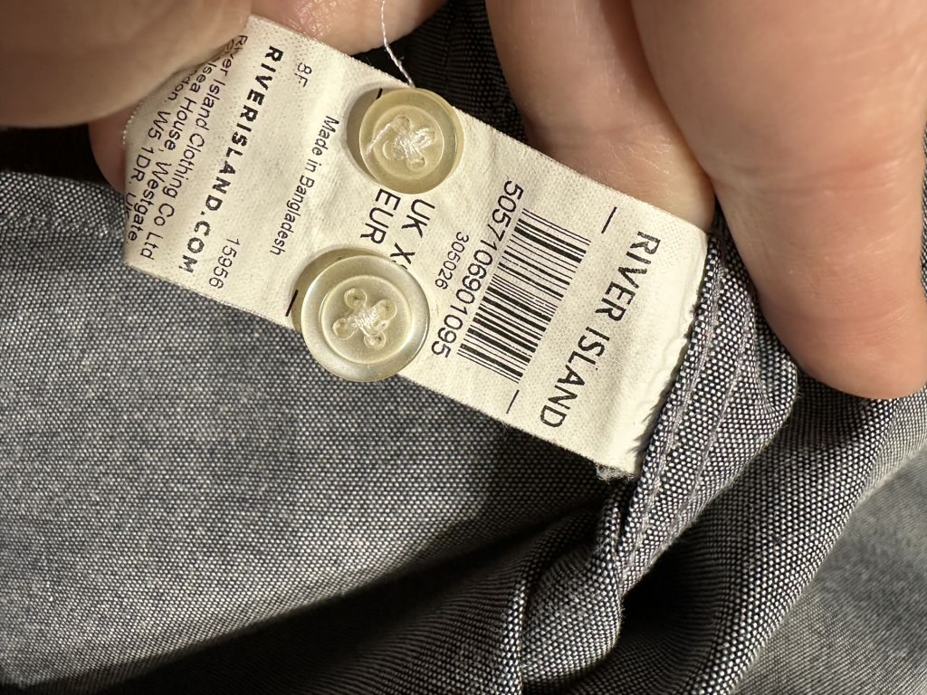 Сорочка чол. river island , р.xs - фото фото фото 2