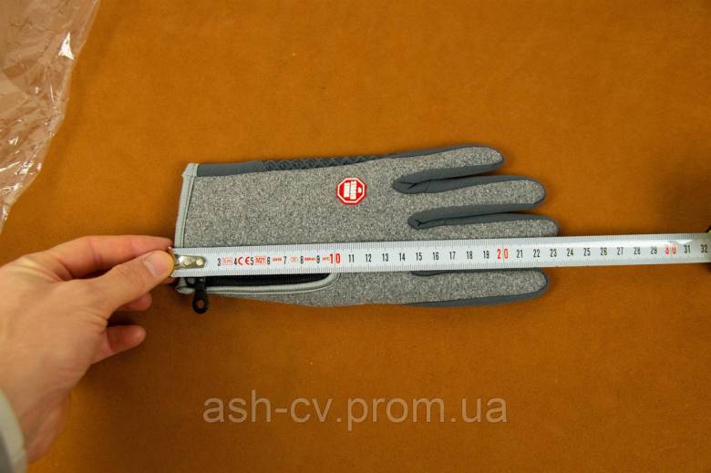 Рукавички, Unisex, Winter, Thermal, Warm, Grey, L - фото фото фото 9