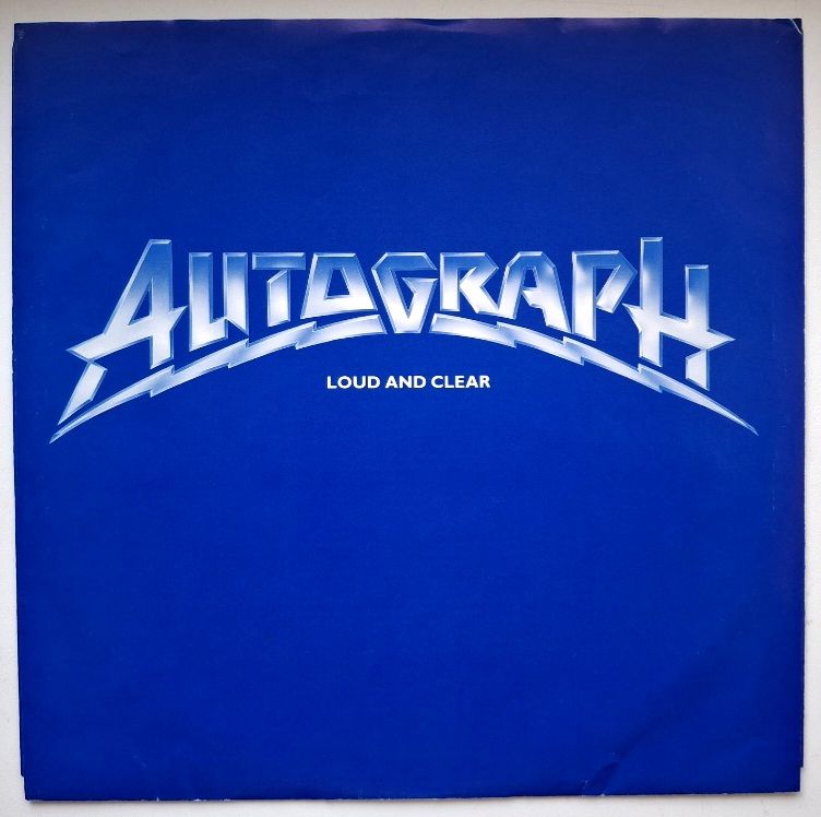 Autograph - Loud And Clear - 1987.  (LP). 12. Vinyl. Пластинка. USA. - фото фото фото 2