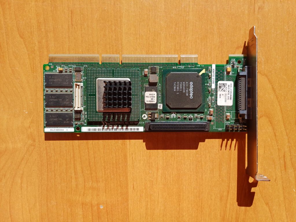Контроллер SCSI  RAID ASR-2120S 64MB - фото фото фото 0