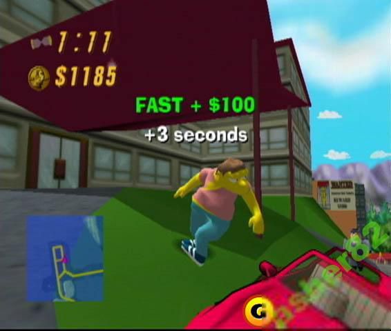 Игра на Nintendo Gamecube "The Simpsons Road Rage"        (PAL) - фото фото фото 7