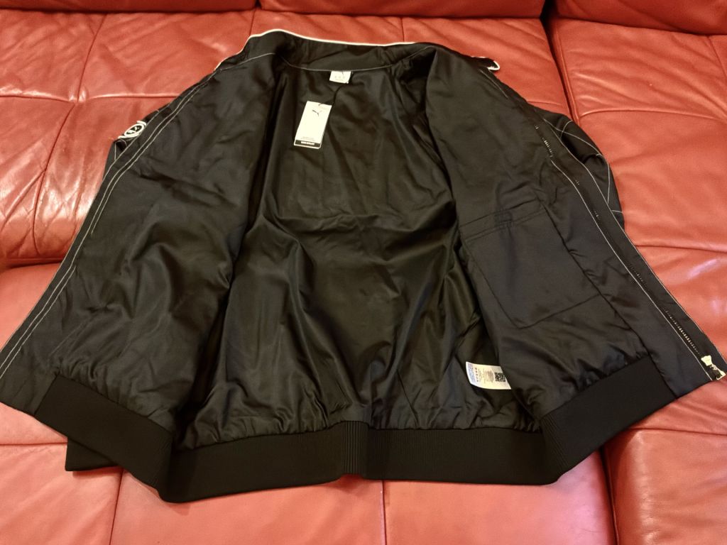 Спортивная куртка Racer Jacket Puma black, р.XL/54 - фото фото фото 6