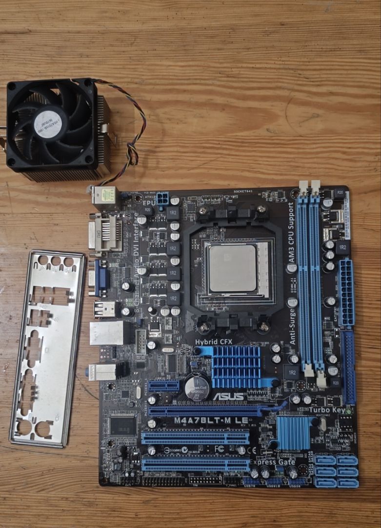 Комплект Asus am3/Athlon II 440+кулер - фото фото фото 0