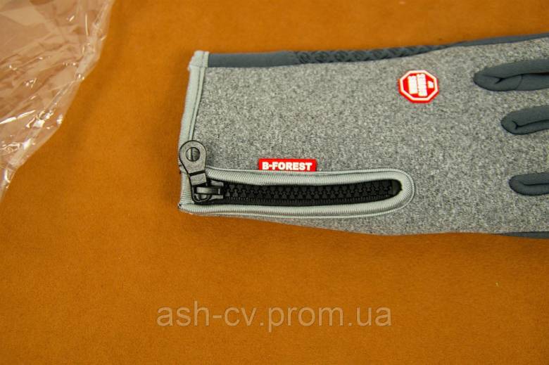 Рукавички, Unisex, Winter, Thermal, Warm, Grey, L - фото фото фото 3
