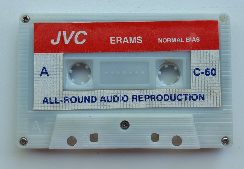 Кассета JVC ERAMS С-60. Новая. - фото фото фото 1