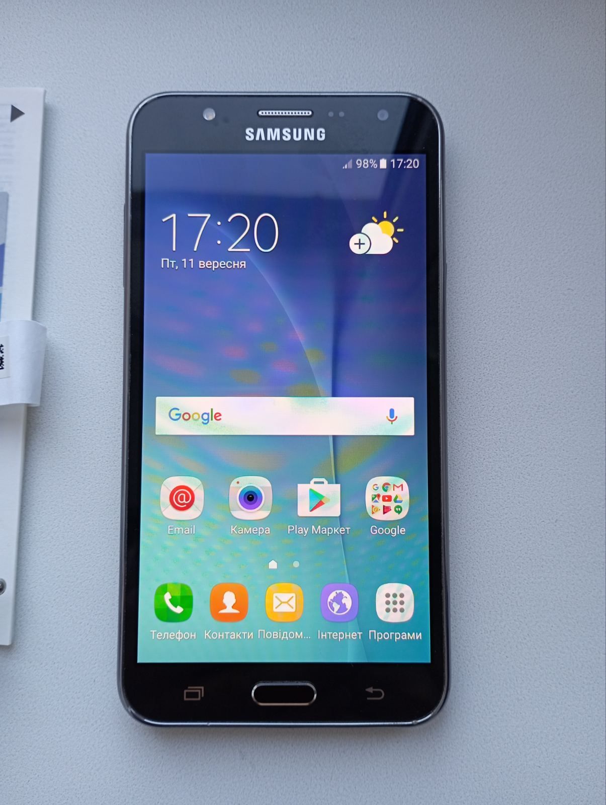 Смартфон Samsung Galaxy J7/ 2 SIM / Super AMOLED / Ідеальний стан - фото фото фото 0