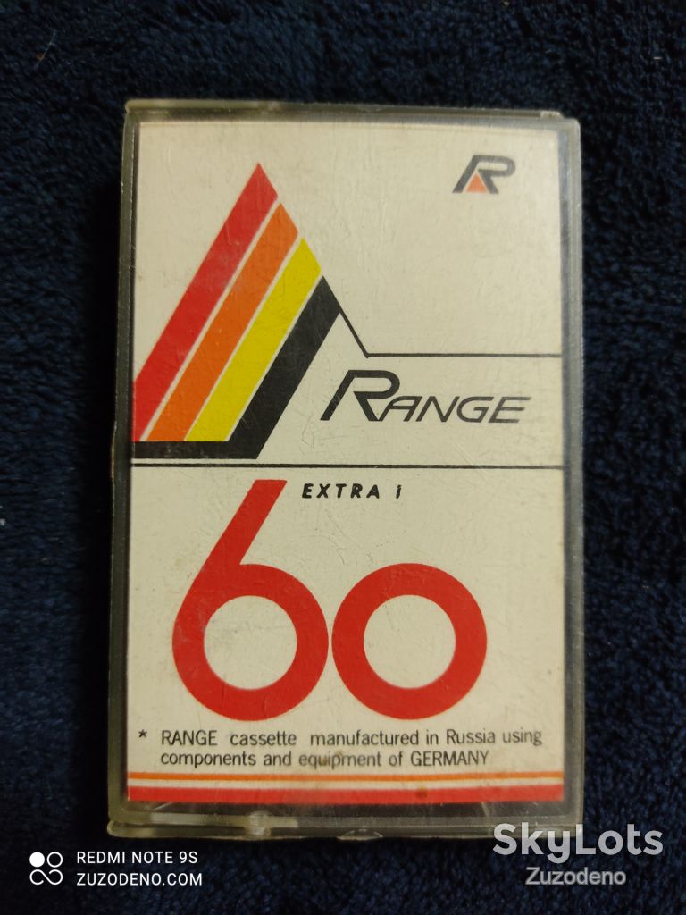 Б/У Аудио кассета RANGE 60 extra I - фото фото фото 0