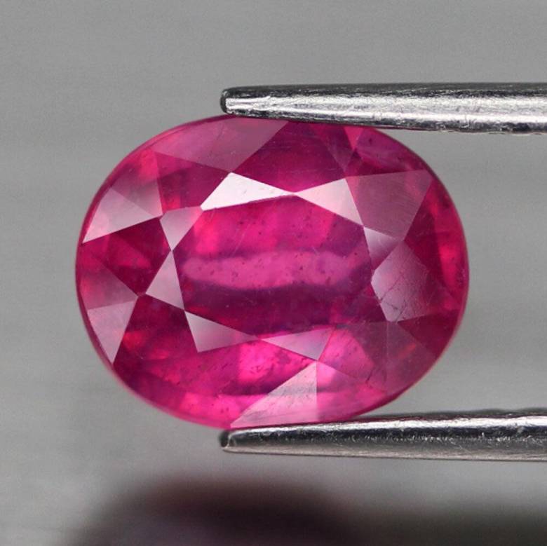 Рубин   2.54 Ct.  8.7 x 7.1 x 4.3 mm - фото фото фото 0