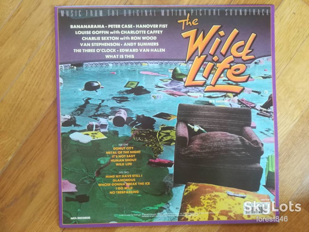 The Wild life  (soundtrack)  (1)-M, США - фото фото фото 3