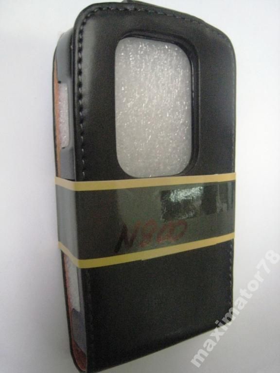 ЧЕХОЛ-КНИЖКА CHIC-CASE NOKIA N900      ЧЕРНЫЙ МАТ. - фото фото фото 1