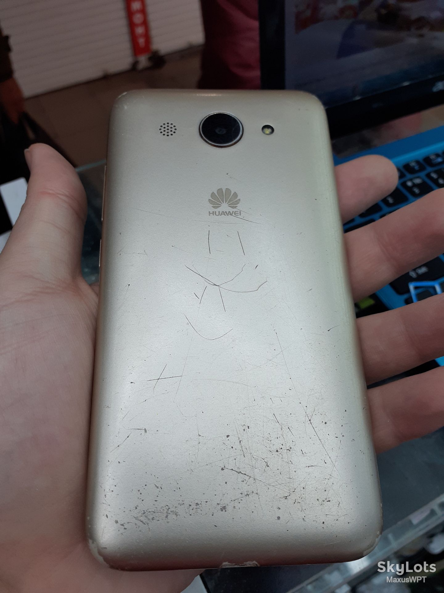 #340 Sklad Huawei Y3 2017 Gold CRO-U00 - фото фото фото 8