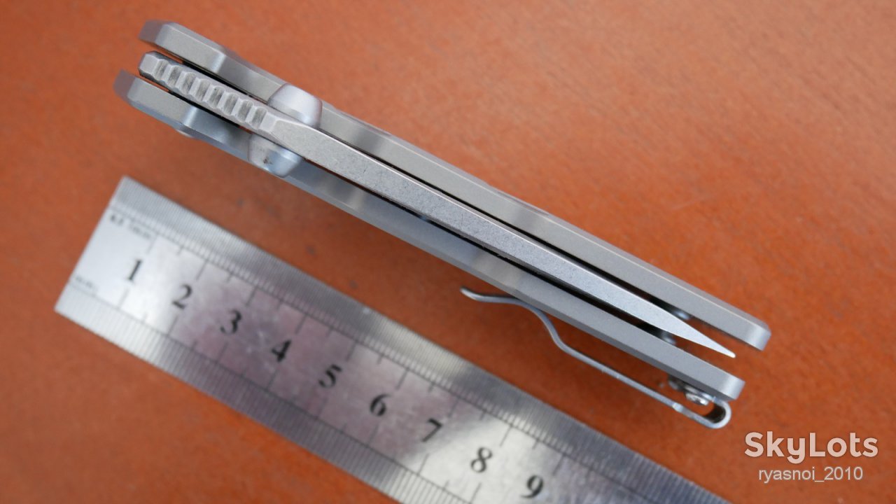 Kersh Dimension®  3810, 8Cr13MoV Stonewash, Titanium, OEM, SpeedSafe® Assisted Opening, EDC - фото фото фото 7