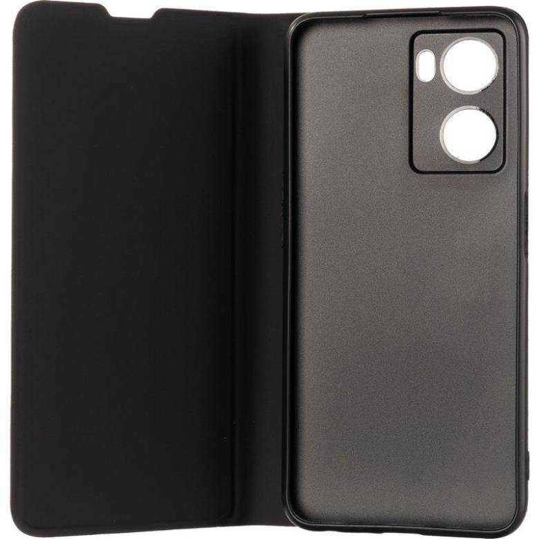 Чохол Fiji Shell для Oppo A57s книжка з магнітом та захистом камери Black - фото фото фото 1