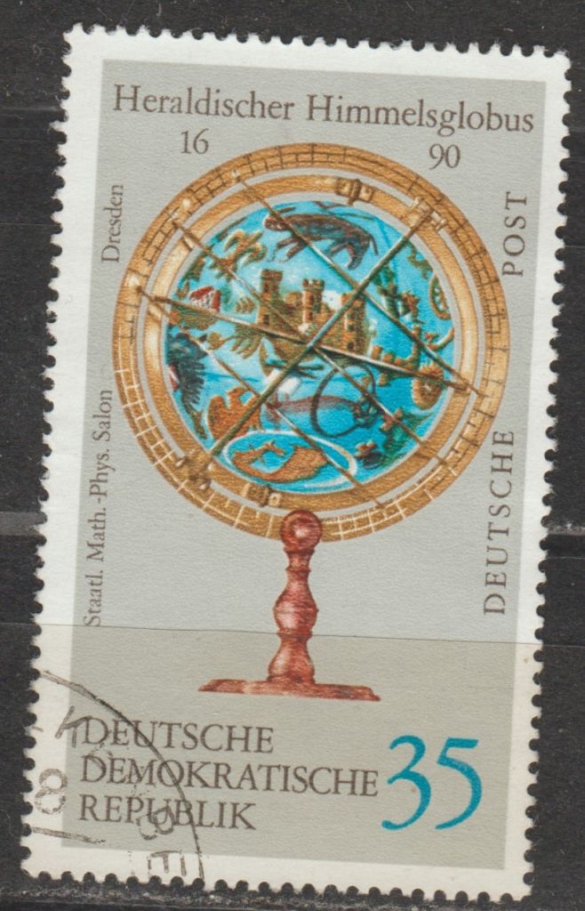 Германия Німеччина ГДР 1972 мистецтво глобус - фото фото фото 0