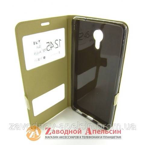 Чехол книжка Meizu M3 Max Smart Case gold - фото фото фото 2