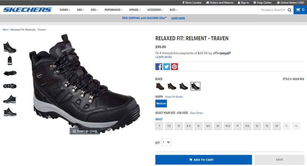 SKECHERS Relment-Traven original 7.5 M-40-25.5см нові F51-3 - фото фото фото 6