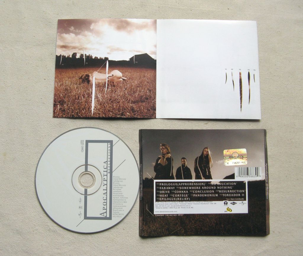 CD Apocalyptica. Reflectoins. 2003. - фото фото фото 2