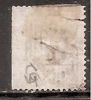 Бр.Индия 1865 Sc.24 гаш. НАДРЫВ на марке - фото фото фото 1