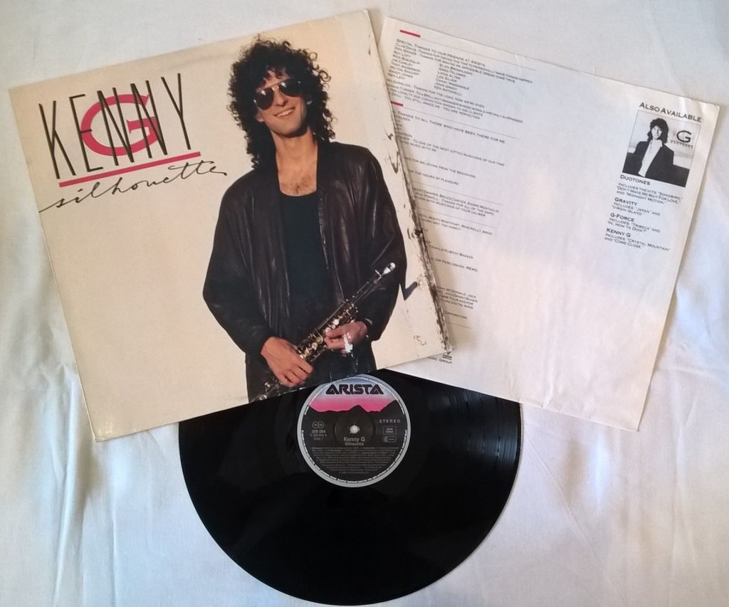 Kenny G - Silhouette - 1988.  (LP). 12. Vinyl. Пластинка. Germany. - фото фото фото 0