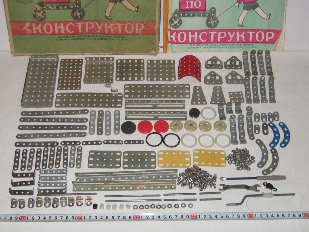 Игра игрушка Конструктор про-во СССР з-д Физприбор г.Киров - фото фото фото 3
