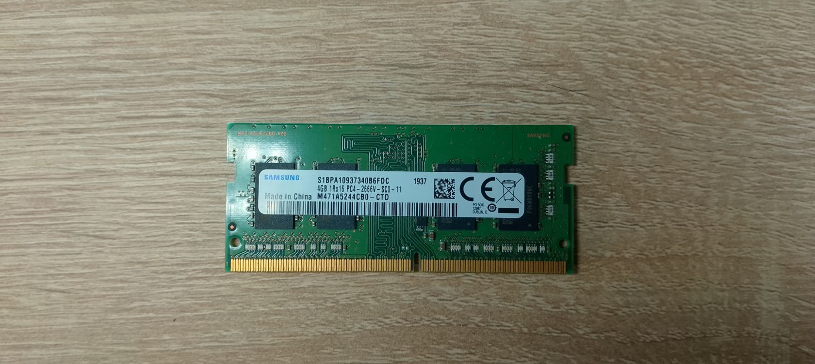 Samsung 4 GB SO-DIMM DDR4 2666 MHz - фото фото фото 0