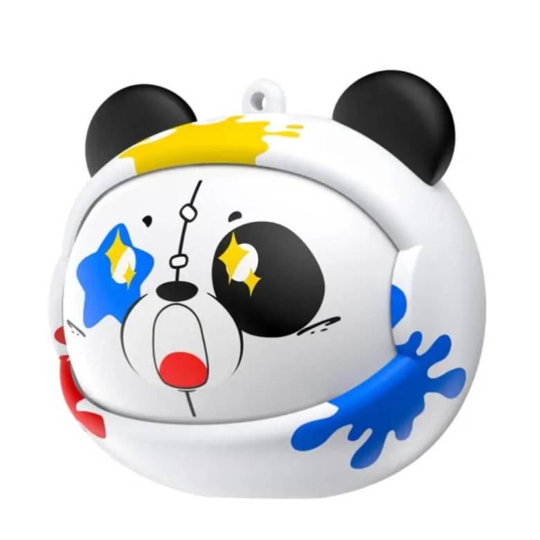 Навушники Bluetooth бездротові Onikuma T20 Panda вакуумні з мікрофоном White - фото фото фото 1