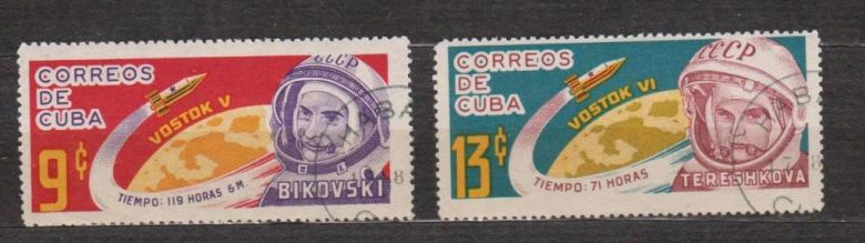 КОСМОС  КУБА  1964 г.  гаш.  - фото фото фото 0