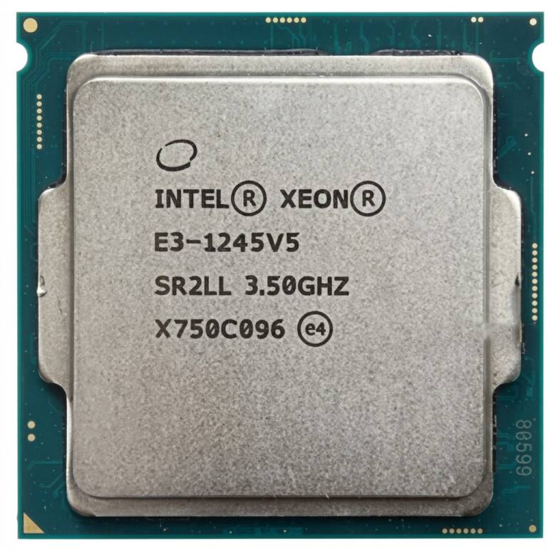Процесор Intel Xeon e3 1245 v5 3.5-3.9 GHz, LGA1151 80W Б/В - фото фото фото 0