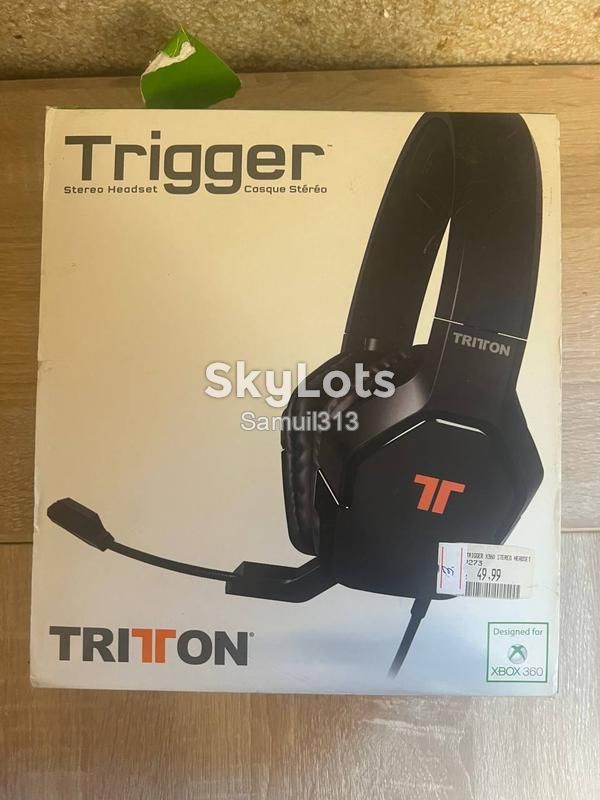 Ігрові навушники TRITTON Trigger з мікрофоном — стереогарнітура - фото фото фото 0