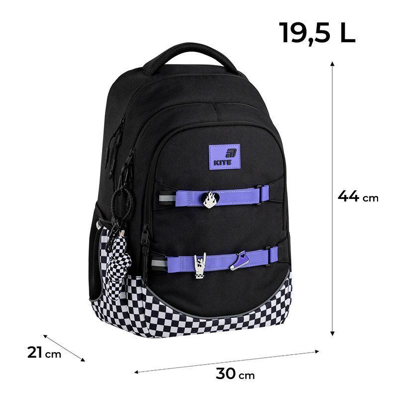 Рюкзак Kite Education teens Driving Mood K26-727L  (безкоштовна доставка) - фото фото фото 1