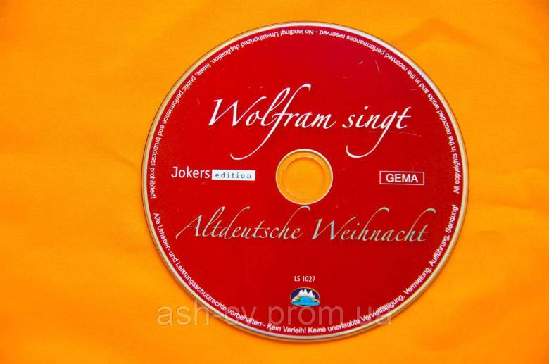 Музичний диск CD. WOLFRAM Singt - фото фото фото 0