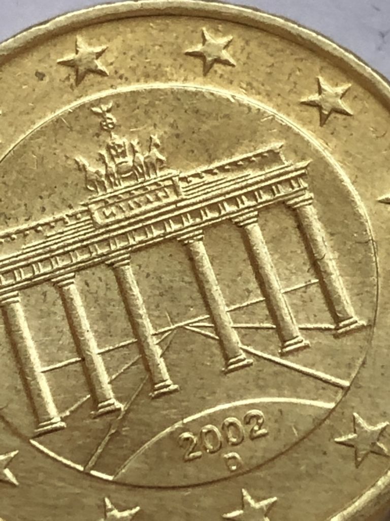 Німеччина 50 євроцентів, 2002 рік. D. Мюнхен. - фото фото фото 6