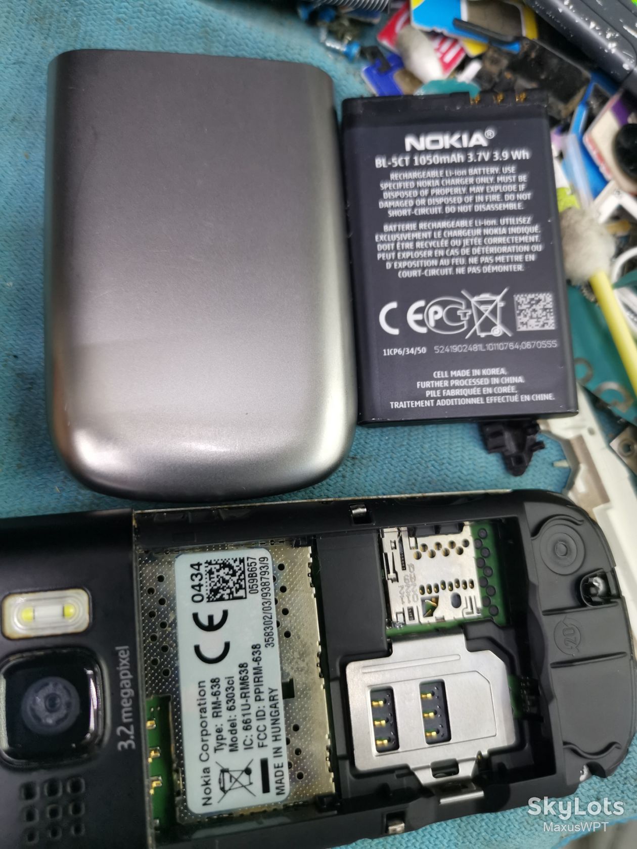 #shop Nokia 6303 silver 793/9 - фото фото фото 4