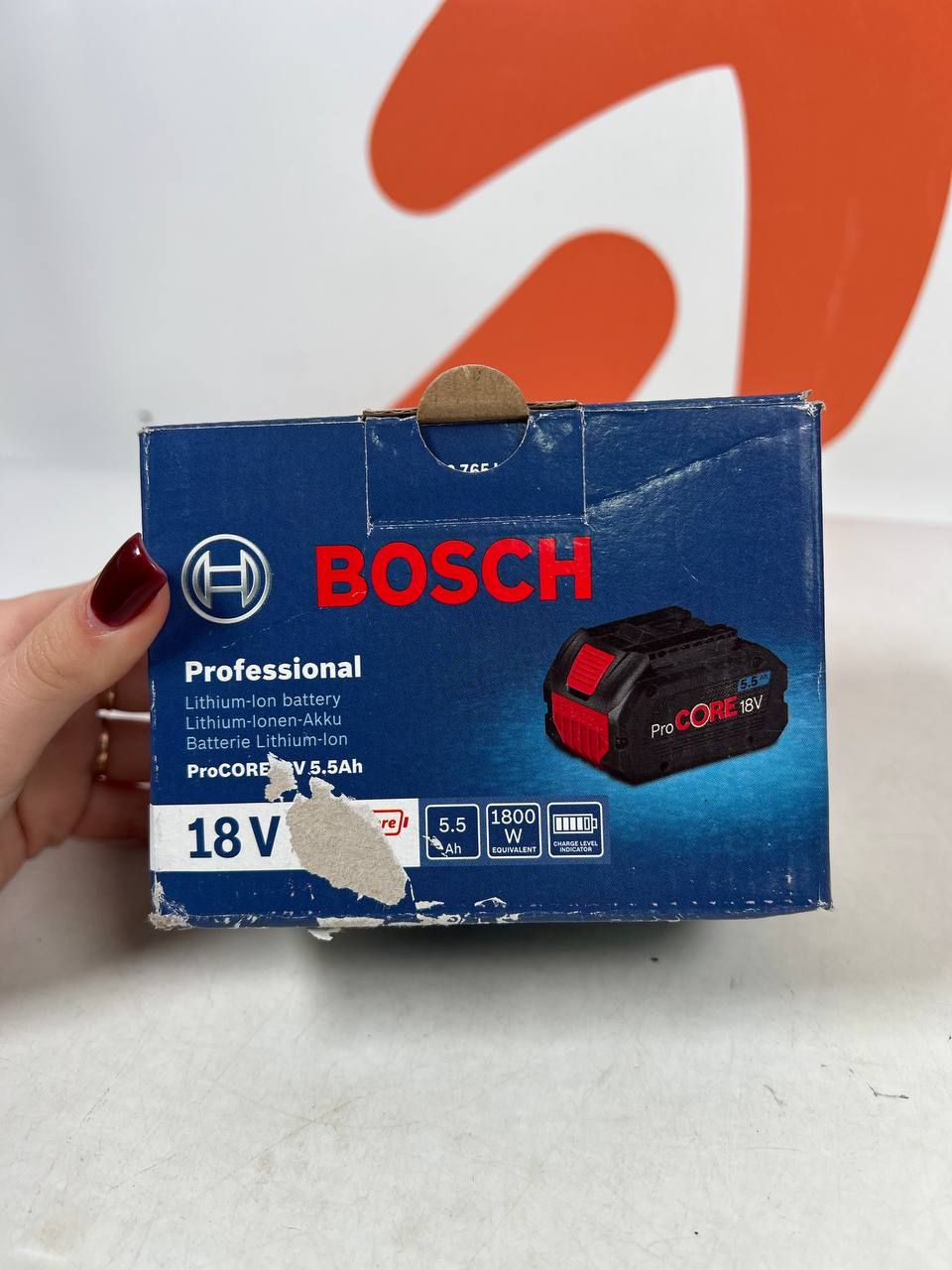 Лот № 15161 Акумулятор Bosch Professional ProCORE 18V 5,5 Ah - фото фото фото 6
