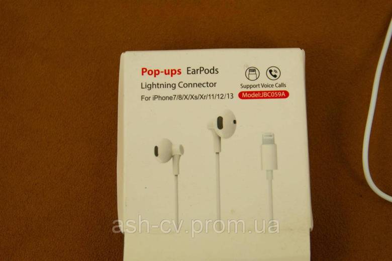 Навушники, для, iPhone, EarPods, Pop-ups, Lightning - фото фото фото 5